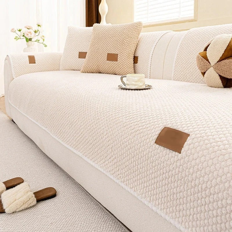 Paksunnettu liukumaton sohvanpäällinen lemmikeille