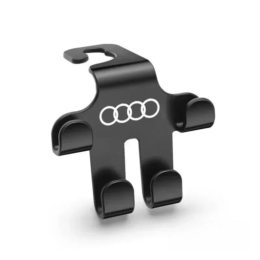 Auton niskatuen koukut laukuille 2 kappaleen setti