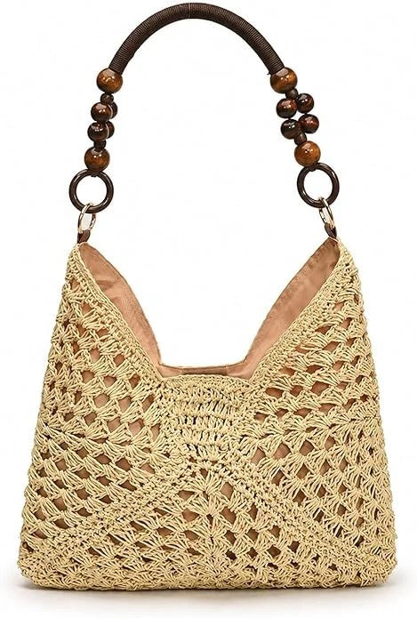 Boho Classic kudottu ostoskassi