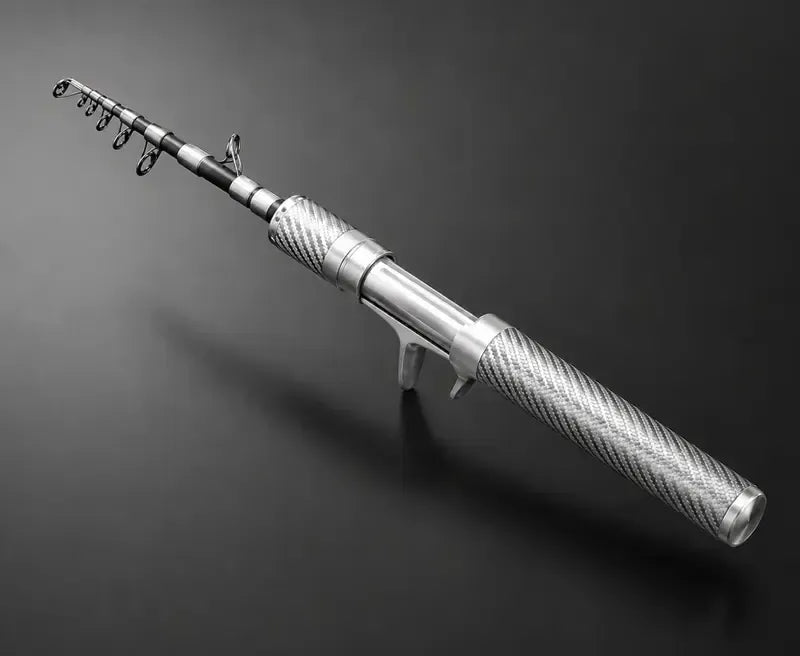 Carbon PocketRod teleskooppivapa hiilikuidusta 180 cm