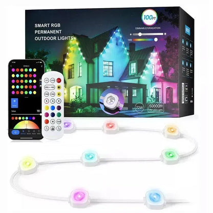 Älykäs RGB-valosarja ulkokäyttöön sovellusohjauksella
