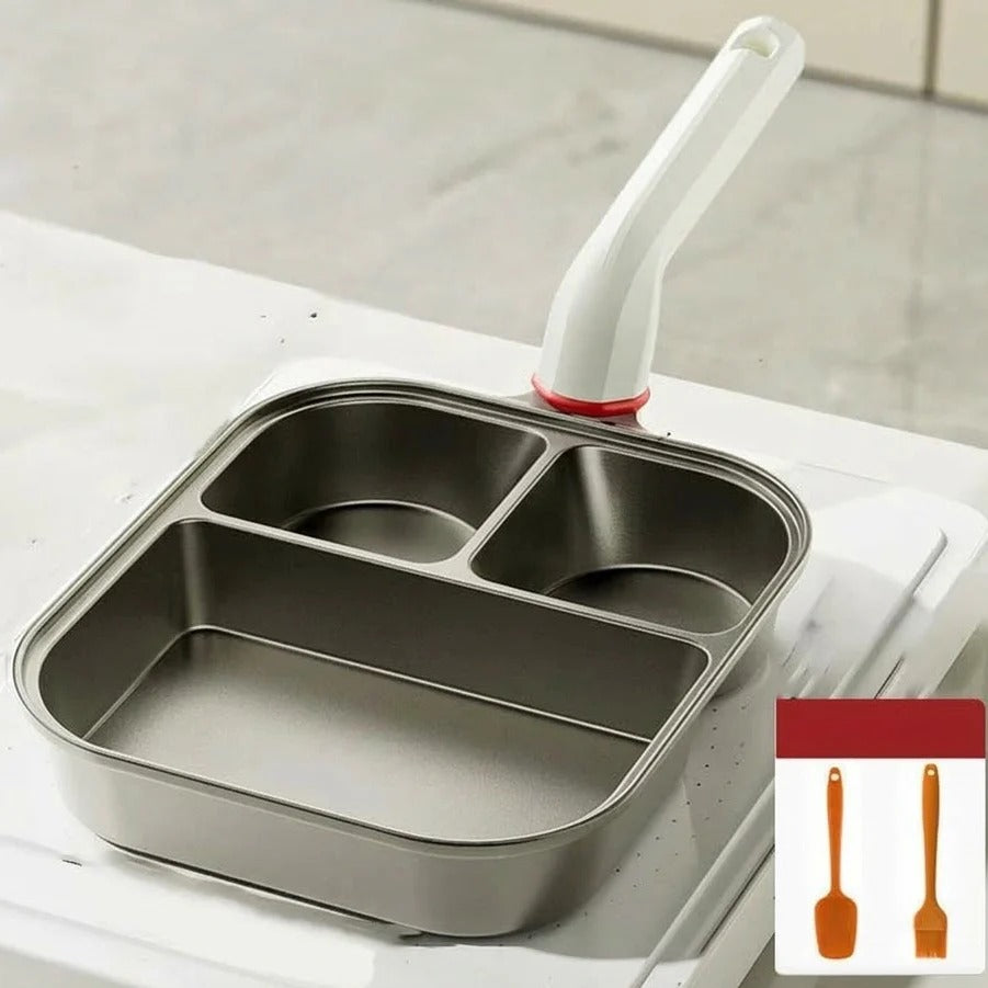 Iso kokoinen 3-in-1 kuppimuotoinen pannu