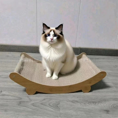 2-in-1 sisal-kissanraapimisalusta