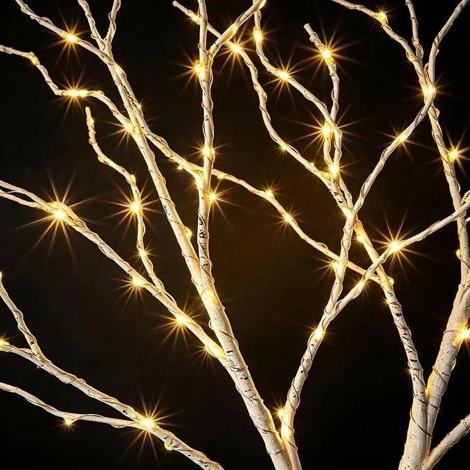 LumiBranch paristokäyttöiset LED-koristeoksat