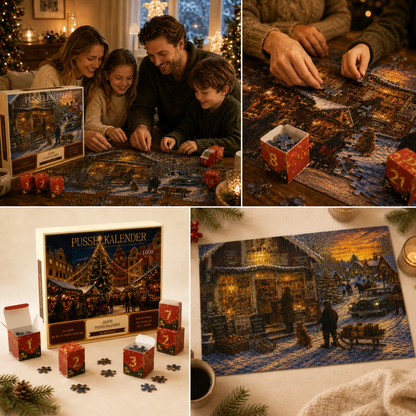 24 päivän joulupalapeli-adventtikalenteri