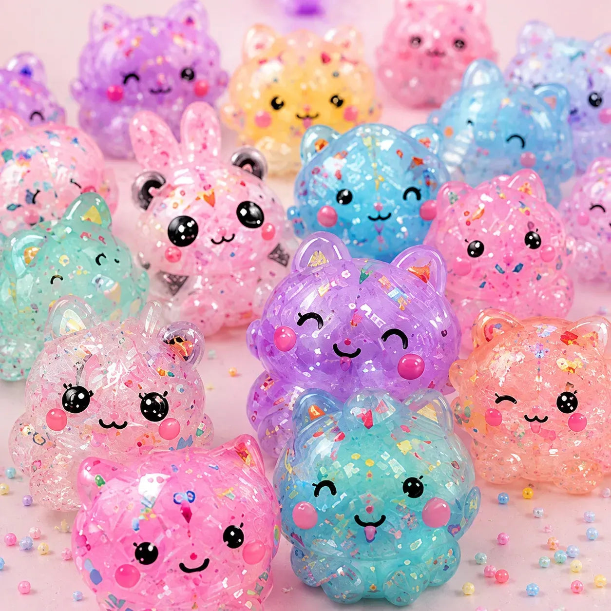 Nano Squishy DIY askartelusetti omien squishy-lelujen tekemiseen