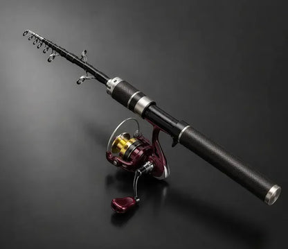 Carbon PocketRod teleskooppivapa hiilikuidusta 180 cm