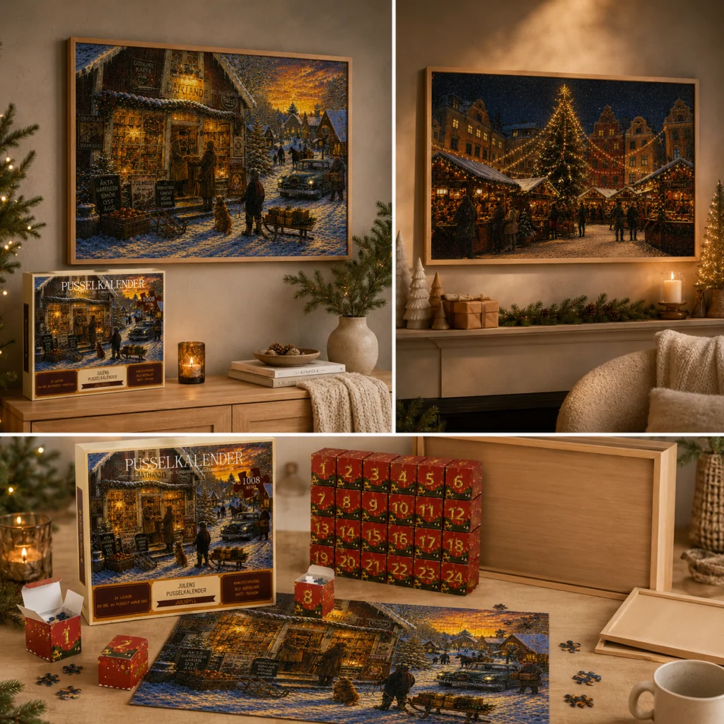 24 päivän joulupalapeli-adventtikalenteri