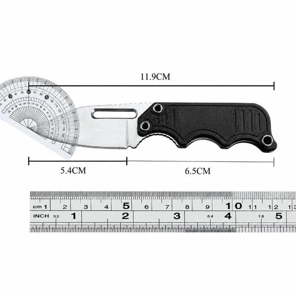 Kompakti monitoiminen taskuveitsi jokapäiväiseen käyttöön ja hätätilanteisiin
