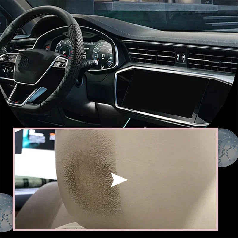 Auton sisätilojen puhdistusaine
