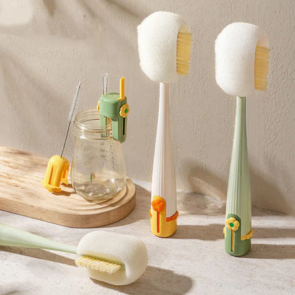 5-in-1-puhdistusharjasarja vesipulloille
