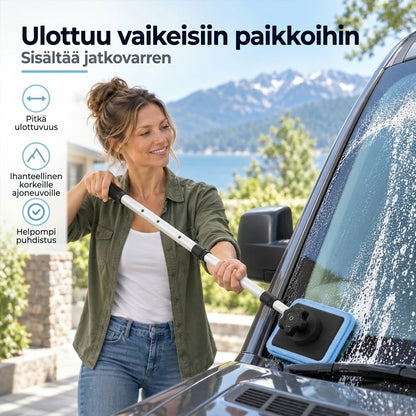 Kaksipuolinen magneettinen autonlasin puhdistin