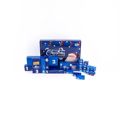 Suuri kalastusaiheinen adventtikalenteri jouluksi