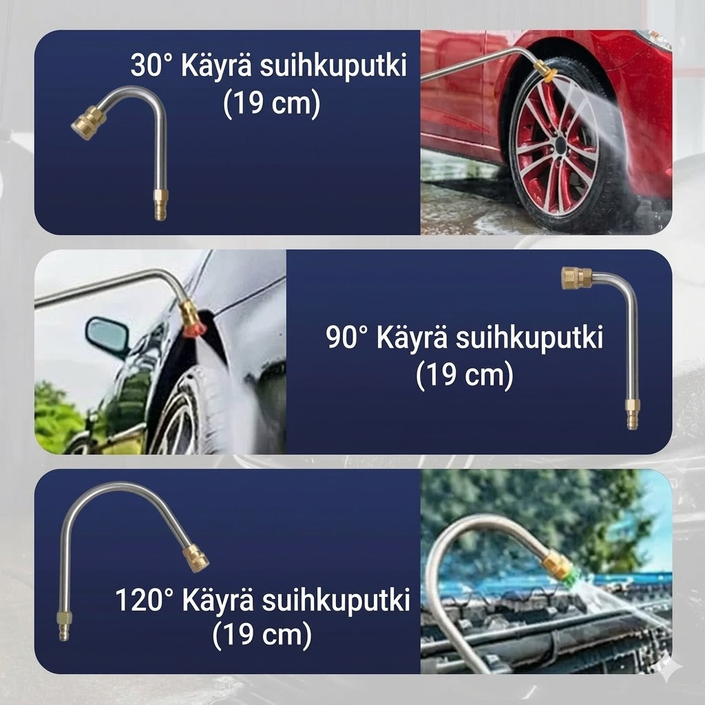 4000 PSI korkeapainepesurin suihkuputkisetti