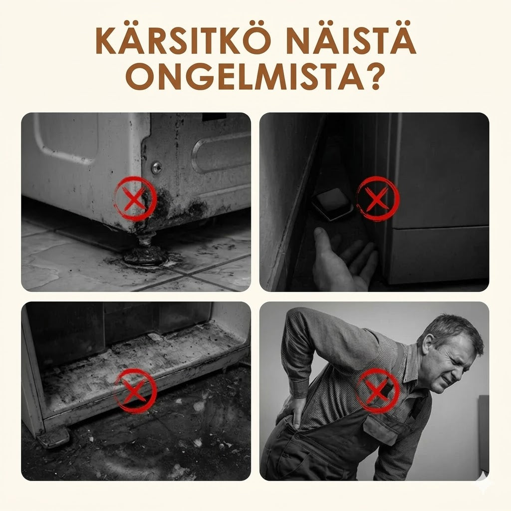Raskaat säädettävät laiterullat
