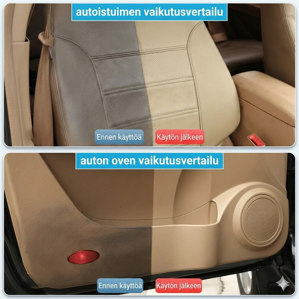 Auton sisätilojen puhdistuspyyhkeet