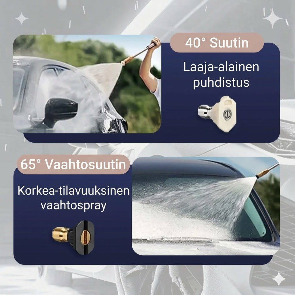 4000 PSI korkeapainepesurin suihkuputkisetti