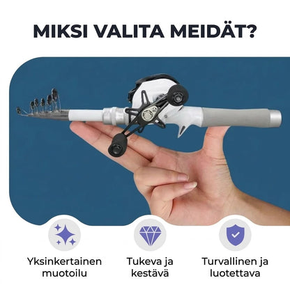 Kannettava teleskooppivapa